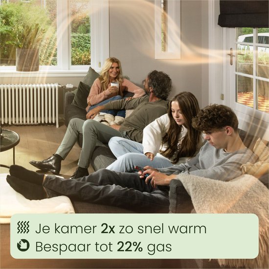 SpeedComfort Heizkörperlüfter-Erweiterungsset - Energieeffizient-Weiß