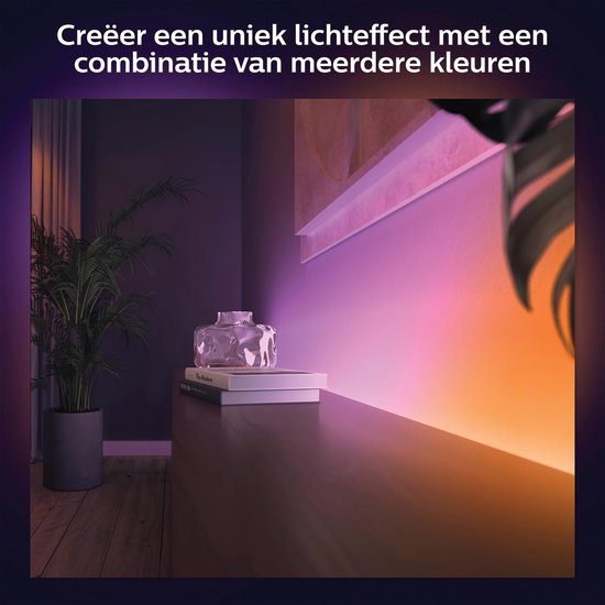 Philips Hue Gradient lightstrip 2 m basis - White and Color Ambiance - Bluetooth