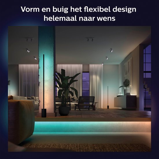 Philips Hue Gradient lightstrip 2 m basis - White and Color Ambiance - Bluetooth