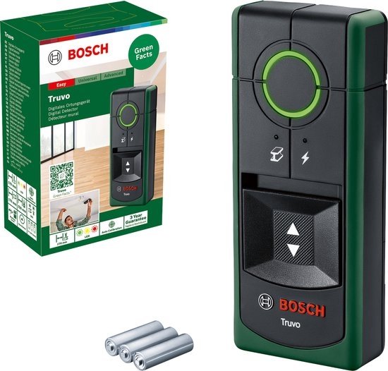 Bosch Truvo Digitaldetektor – Sicheres Bohren mit zuverlässiger Ortung
