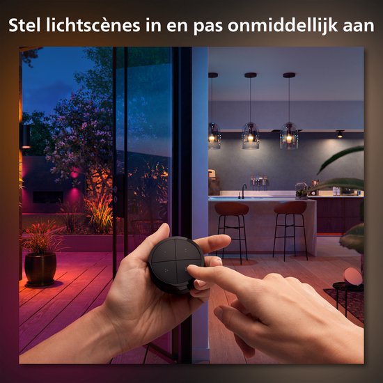 Commutateur Philips Hue Tap - commutateur rotatif - noir