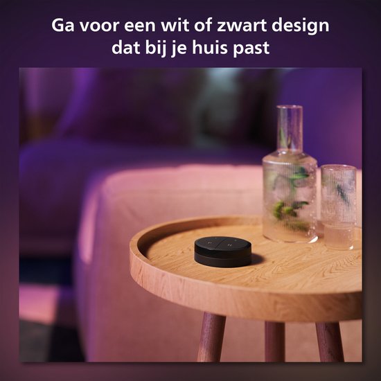 Commutateur Philips Hue Tap - commutateur rotatif - noir