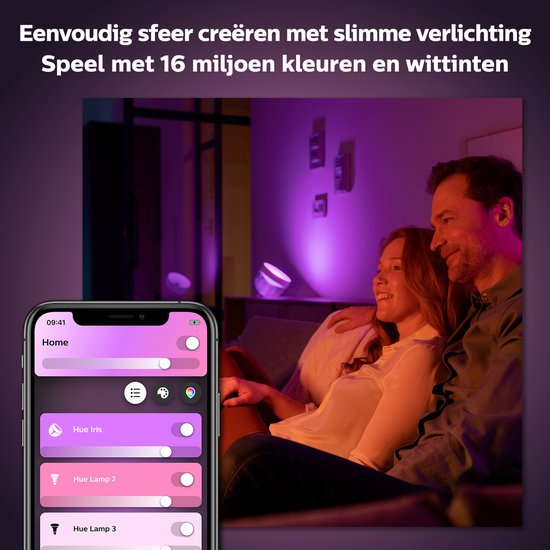 Philips Hue Iris tafellamp