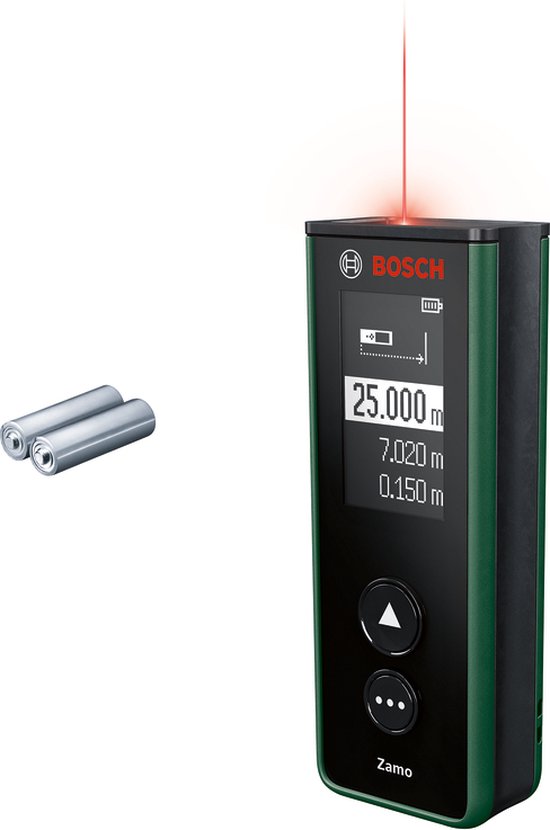 Bosch Zamo - Medidor de distância a laser - Incluindo baterias