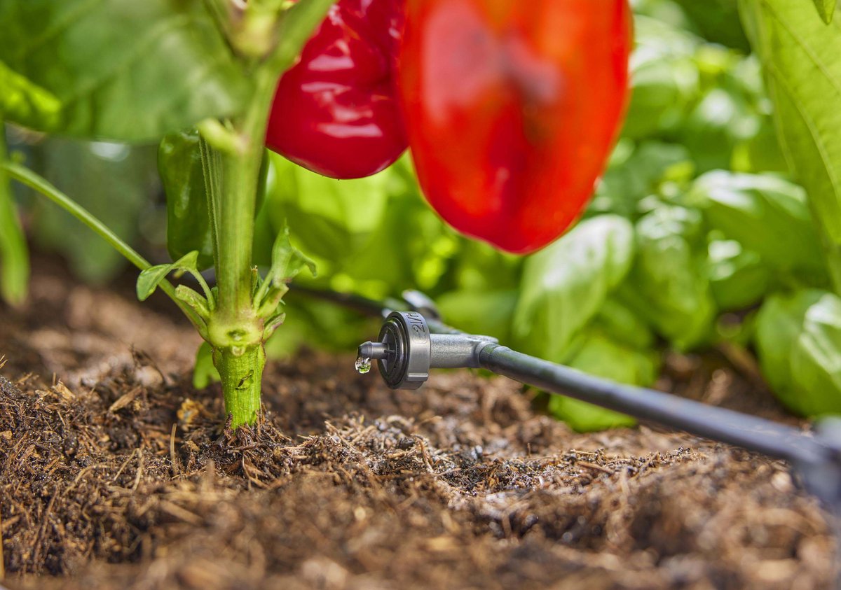 GARDENA AquaBloom L Set bewateringsset op zonne-energie