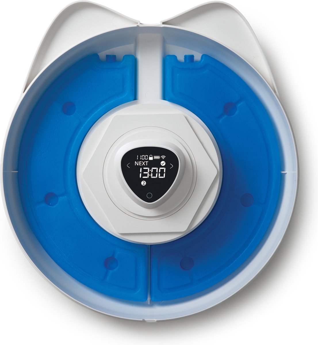 Catit Voerautomaat Kat - Pixi Smart 6-meal Feeder - 6 x 170ml - 37 x 34.5 cm - Wit