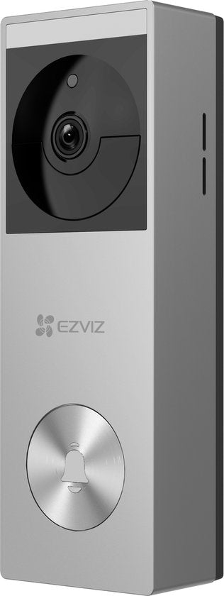 Ezviz Draadloze Deurbelcamera – 2K HD Beeld – Tweeweg Audio – Bewegingsdetectie – Nachtzicht