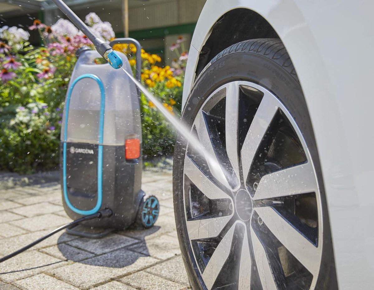 GARDENA AquaClean Li-40/60 Hogedrukreiniger - Incl. Accu