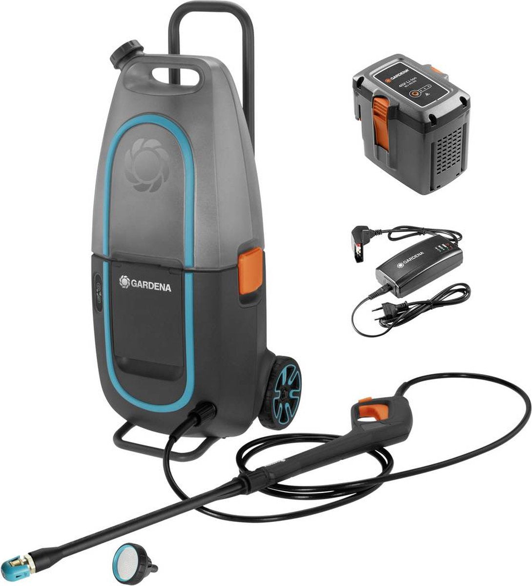 GARDENA AquaClean Li-40/60 Hogedrukreiniger - Incl. Accu