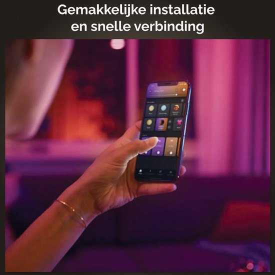 Philips Hue Slimme Lichtbron GU10 Spot - wit en gekleurd licht - 3-pack