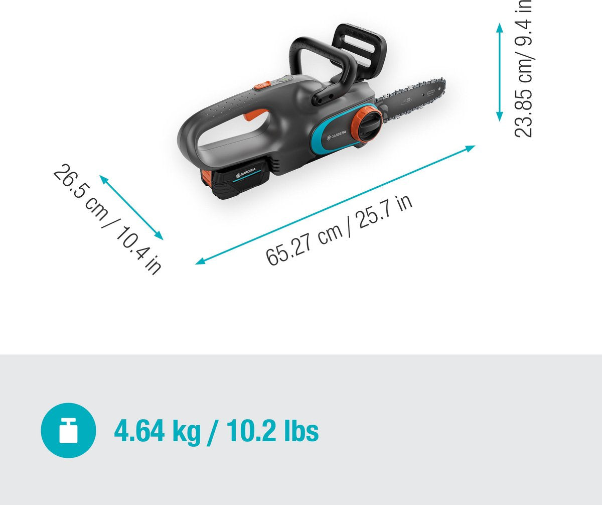 Gardena PowerSaw 250/18V – Accu Kettingzaag Ready-To-Use