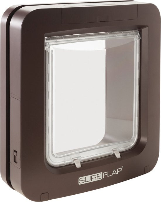 SureFlap Microchip Huisdierluik L - Bruin - 18 x 17 cm