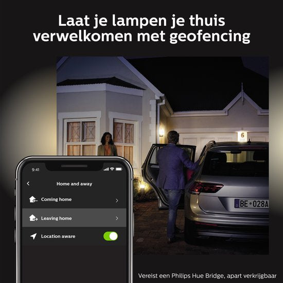 Philips Hue Discover verstraler - wit en gekleurd licht - zwart